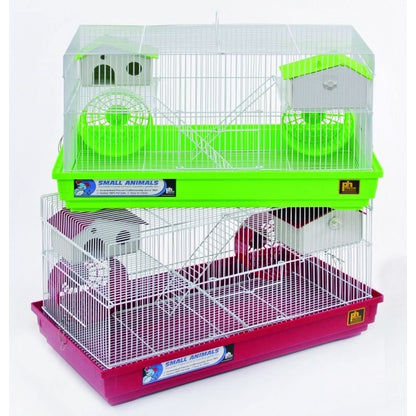 Prevue Hendryx Deluxe Hamster/Gerbil Cage 26x14x12