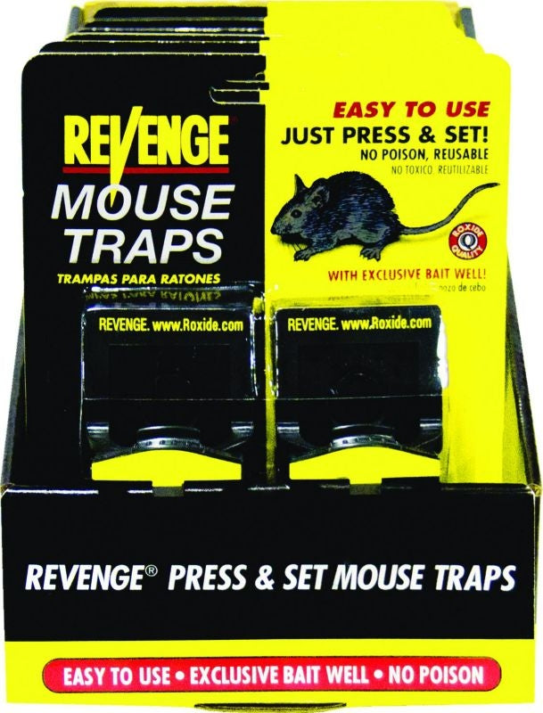 Revenge Press N Set Mouse Trap 5.25 x 7 x 2.25