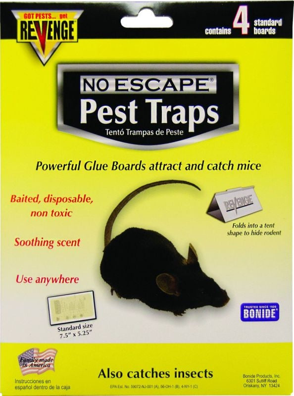 Revenge Glue Board Mice 6 x 8.75 x 1/16