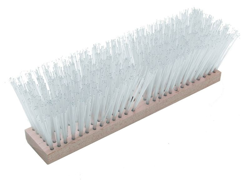 Poly Street Broom 16 x 5 25 x 5 Clear