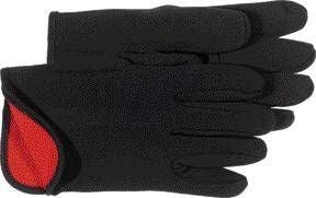 Lined Jersey Glove Large Black