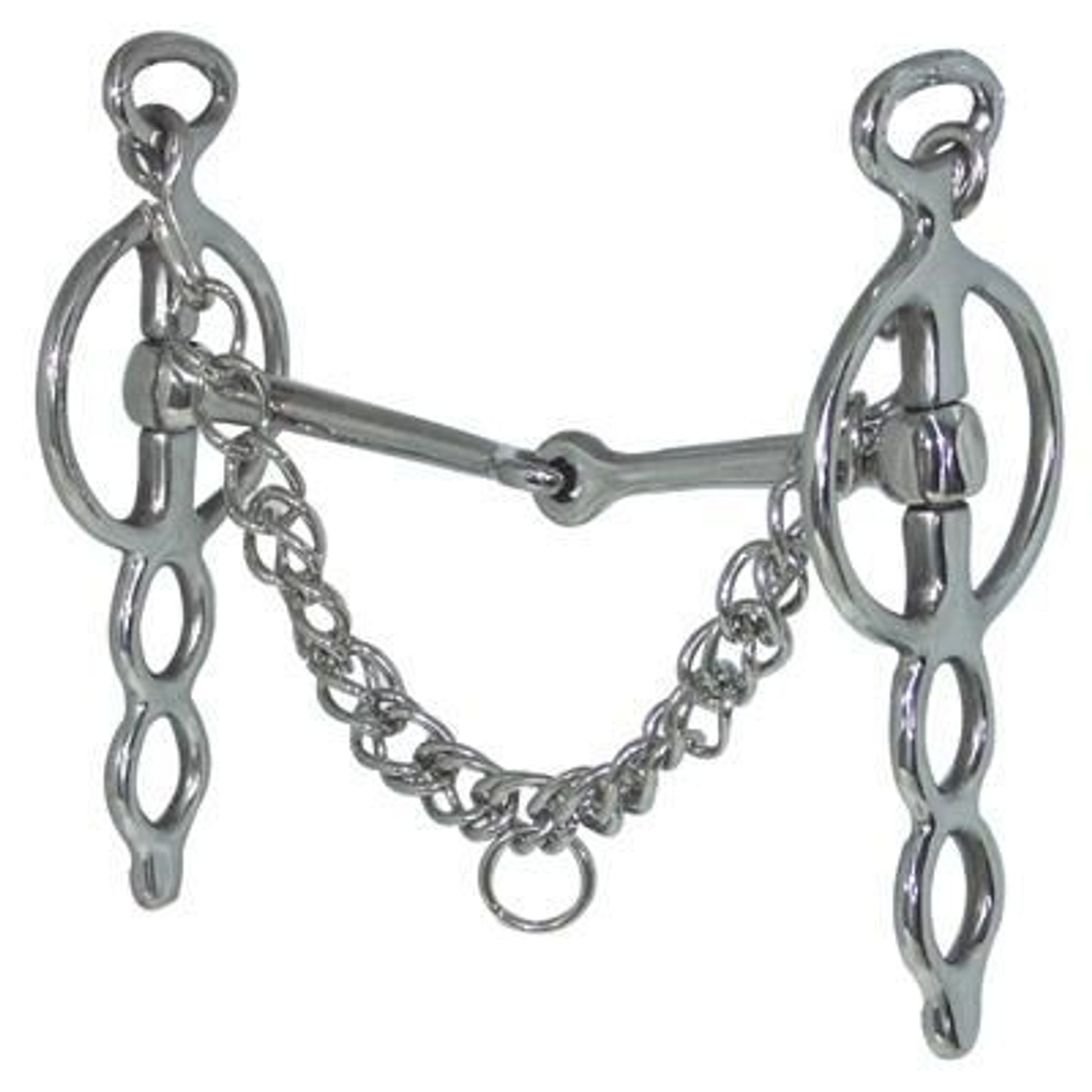 Coronet Fancy Liverpool Snaffle Bit 4.5