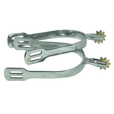 Coronet Dressage Brass Rowel Spurs 13/8