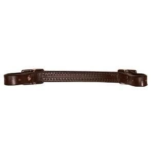 Weaver Flat Leather Curb Strap 5/8