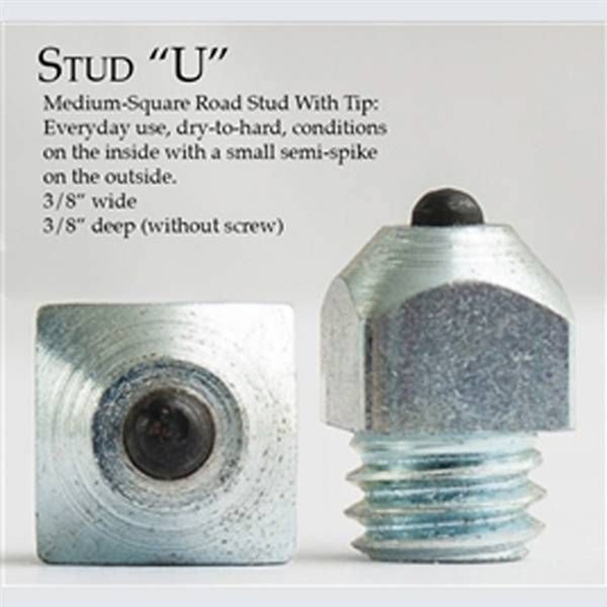 Nunn Finer Md-Square Road Stud wTip Studs - 10pk