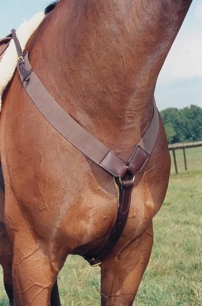 Nunn Finer All Purpose Breastplate Horse Blk/Brass