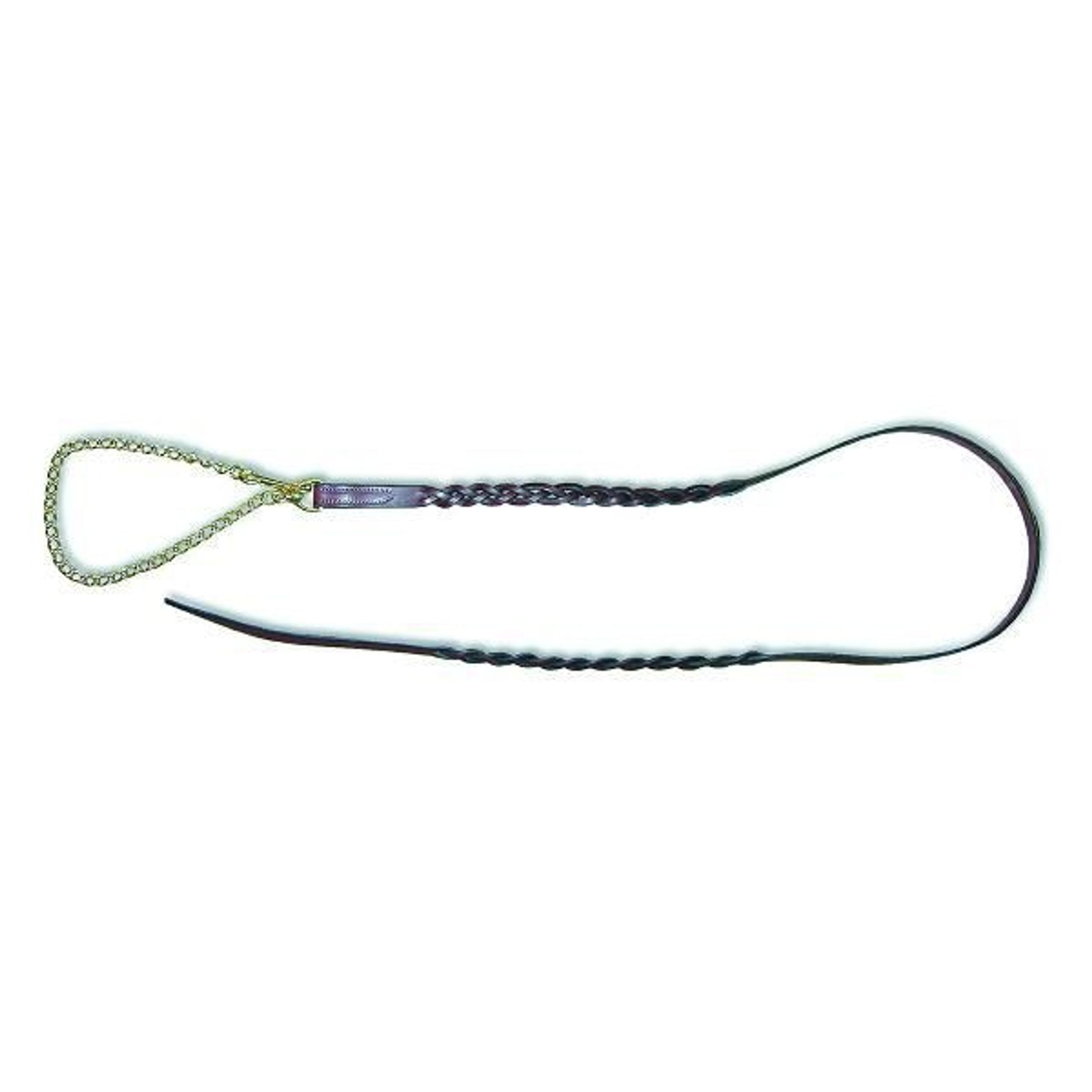 Nunn Finer Leather Braided Shank Horse Brn
