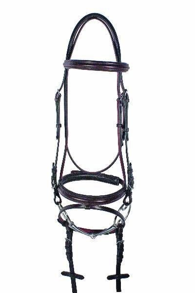 Nunn Finer Galway Bridle Cob Havana/Zinc