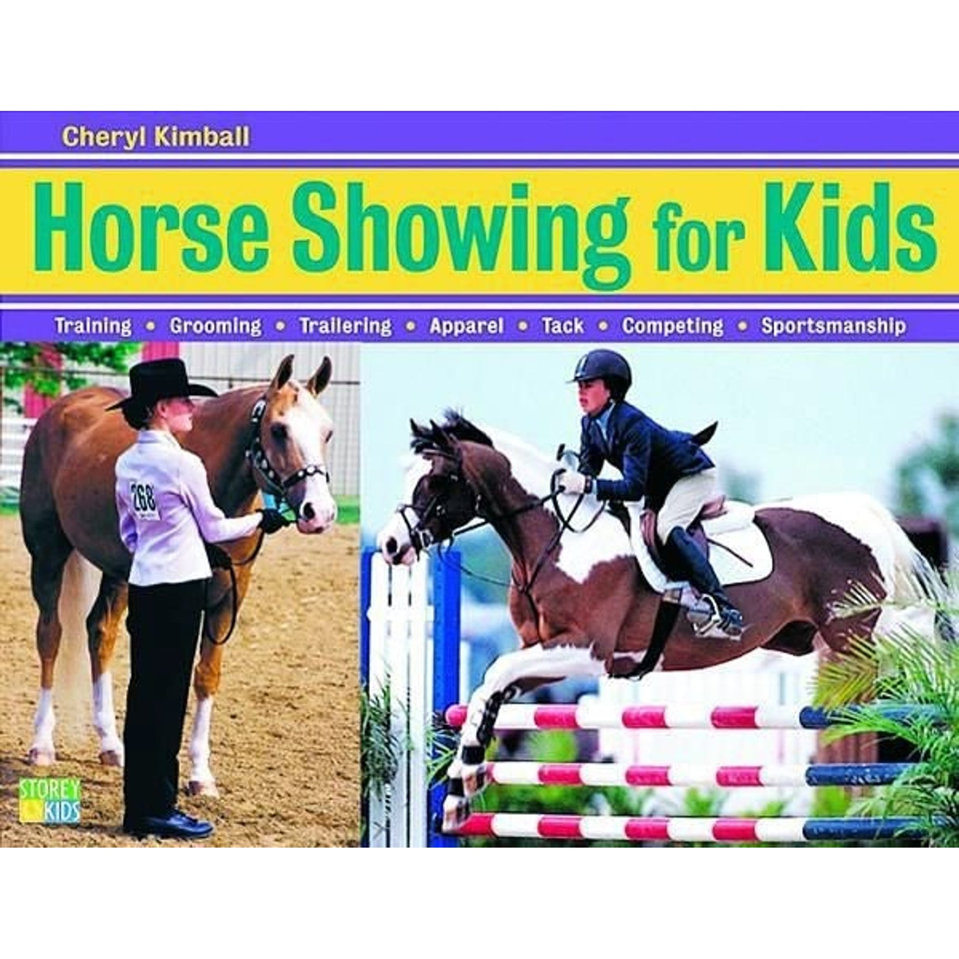 Horse Showing For Kids BookBk/Wh