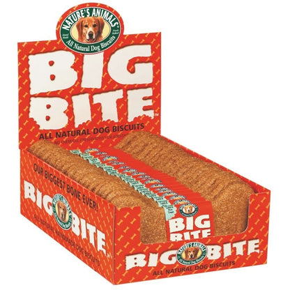 Natures Animals Big Bite Biscuit 8/24 Pack Chicken