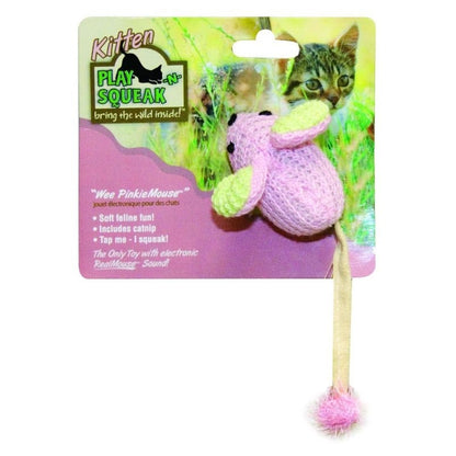 Play N Squeak Wee Pinkie Mouse Cat Toy