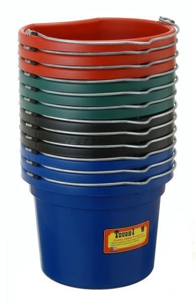 Tough1 Flat Back Bucket 8 Quart