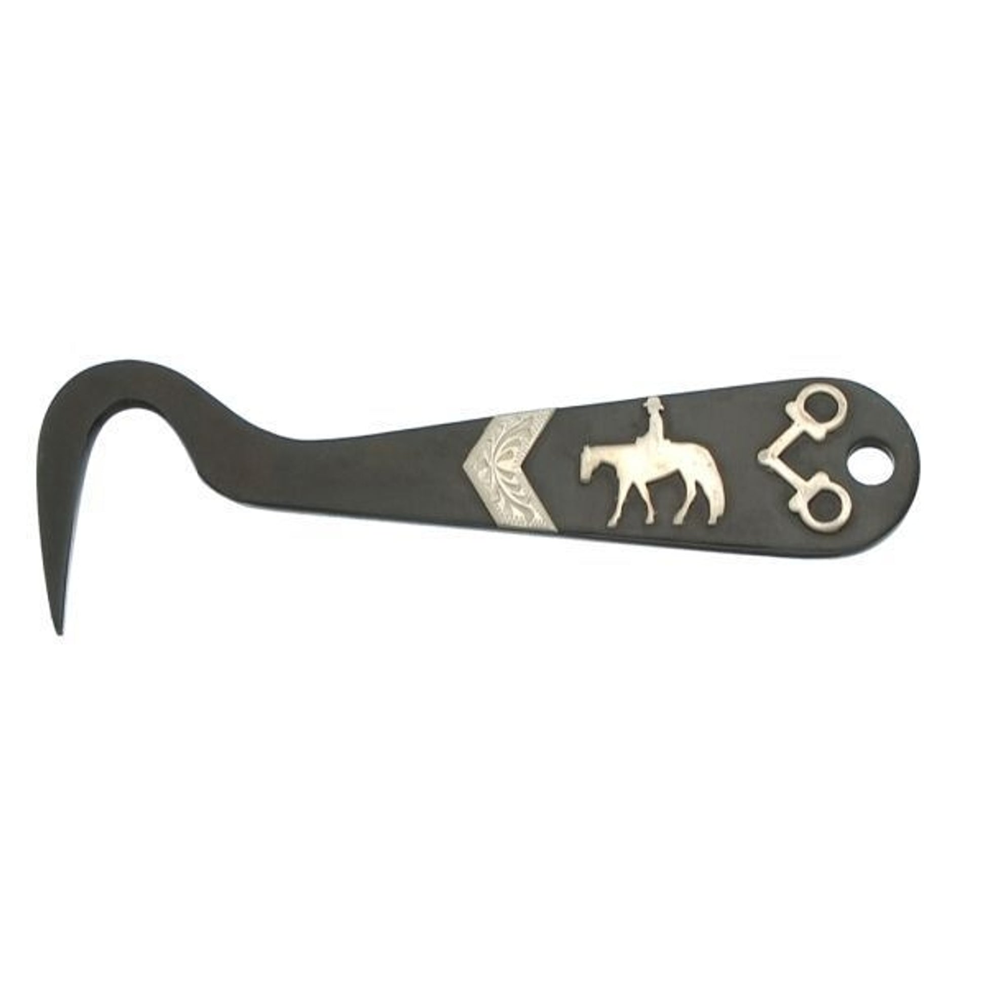 Kelly Silver Star ABR Snaffle Bit Hoof Pick 6in
