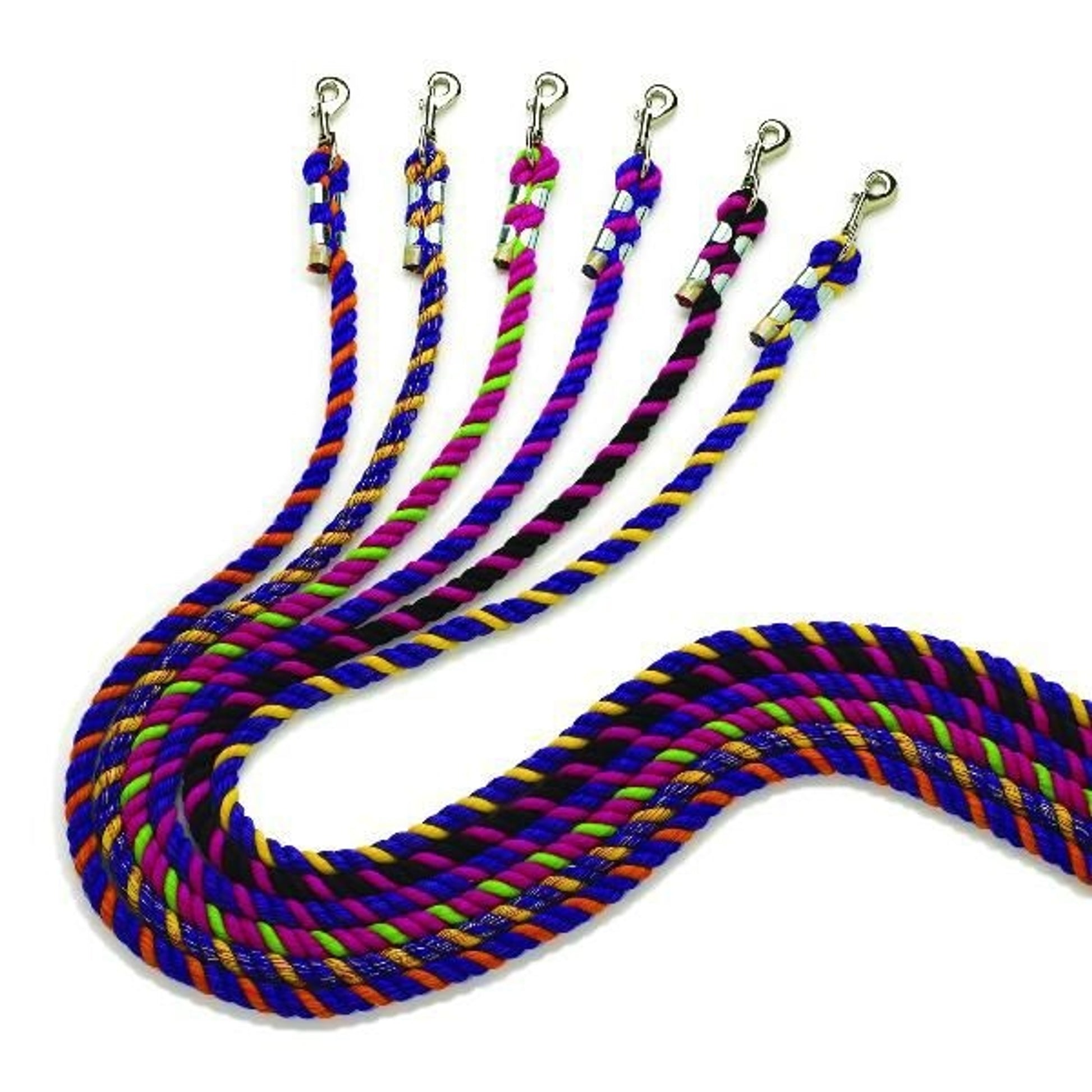 Perrifts Neon Colored Lead 6Ft Turquoise Pink