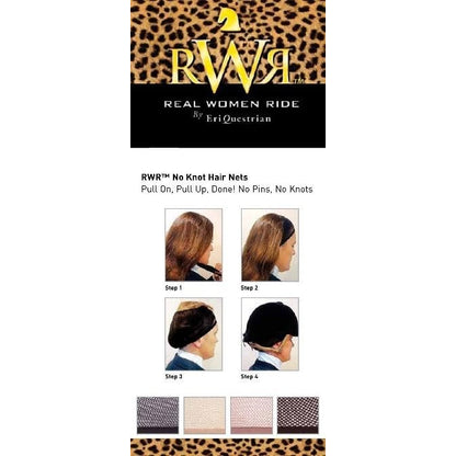 Real Women Ride No Knot Hair Net