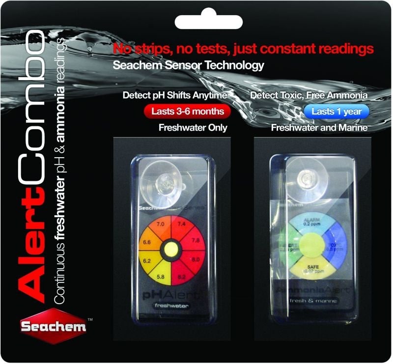 Seachem Ammonia and pH Alert Combo Pack