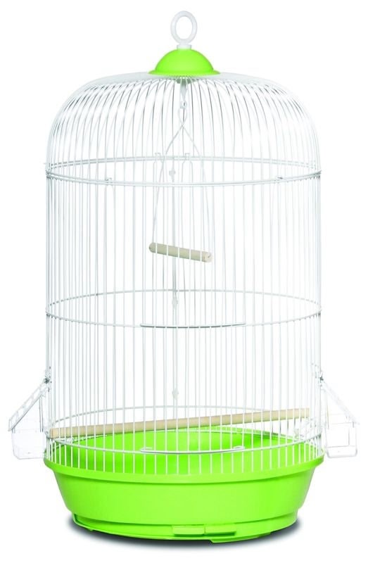 Prevue Hendryx Round Parakeet Cage 13x13x26