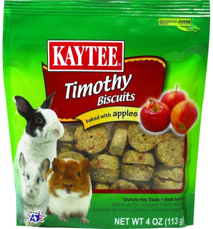 Kaytee Timothy Hay Baked Animal Treat 4oz Grn