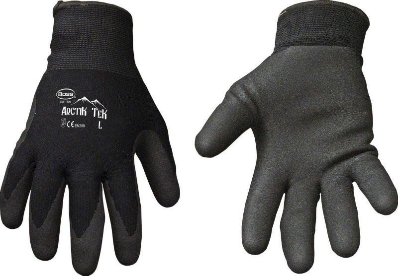 Artik Tek Nitrile Palm Glove Medium Black