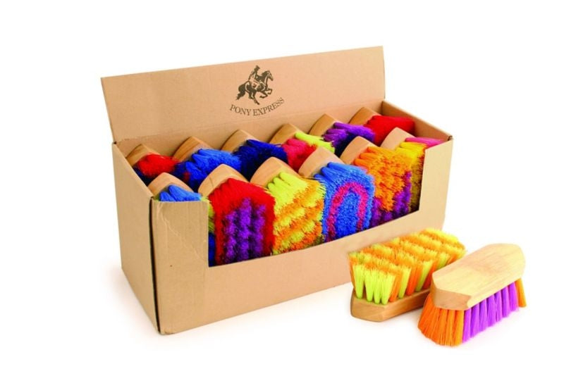 Poly Fiber Groomng Brush 6 1/4in