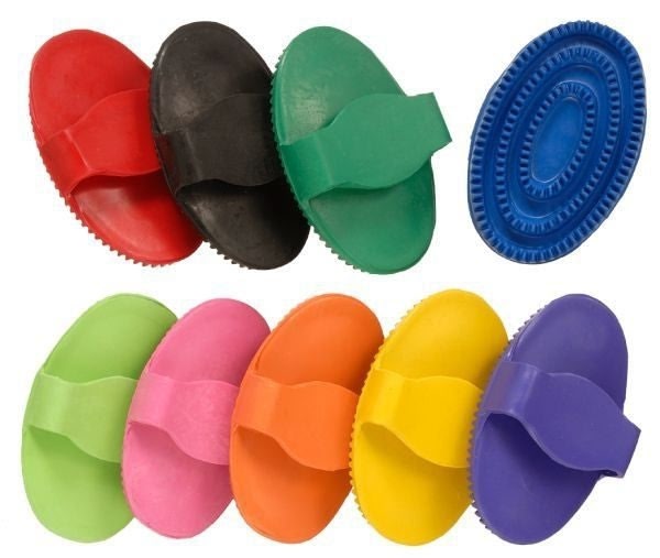 Tough1 Jr Rubber Curry Comb 12 Pack