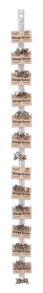 Tough1 Chicago Screw Assortment with Merchandising Strip