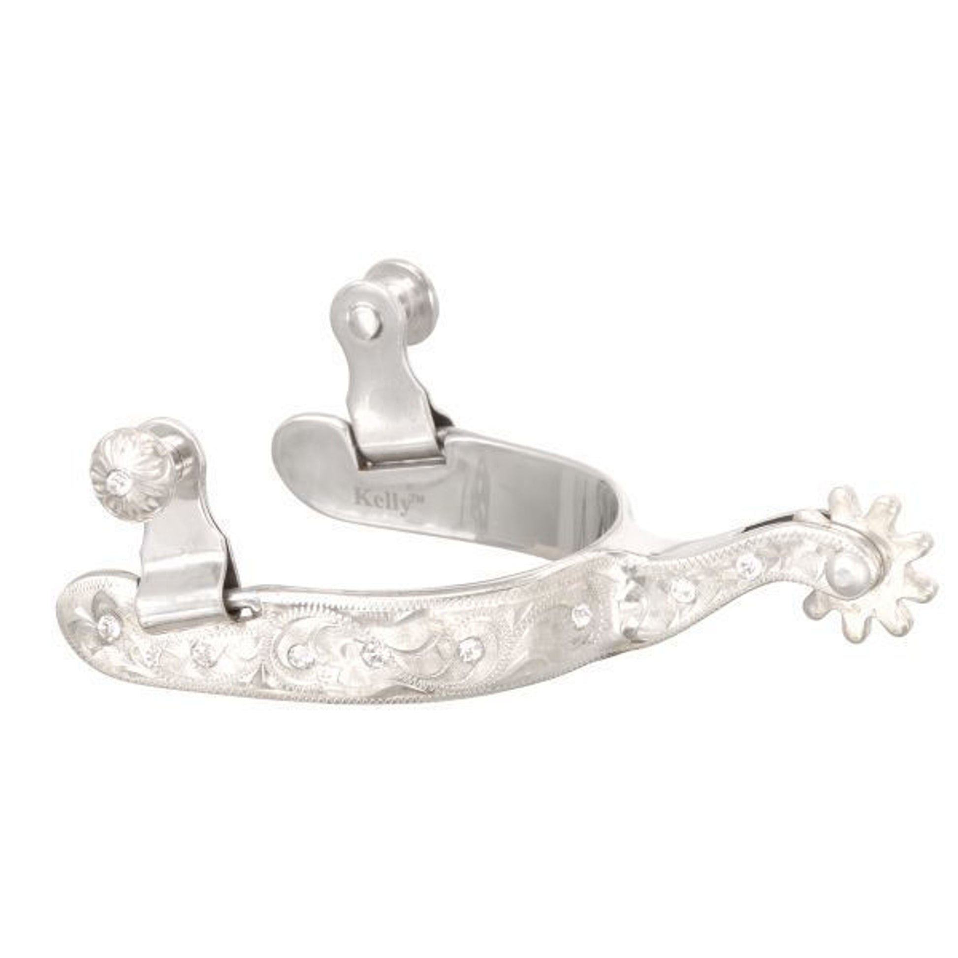 Kelly Silver Star Show Spurs With Crystal Ladiesft B