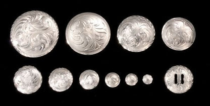 BrightCut Edge Low Dome Chicago Screw Conch 1/2