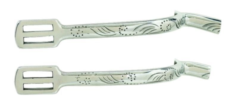 Centaur Ladies POW Spur with Fancy Engraving 1/2