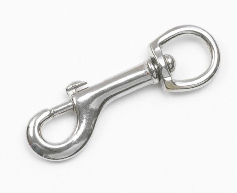Round Eye Bolt Snap - 10 Pack 4 Nickle Plated