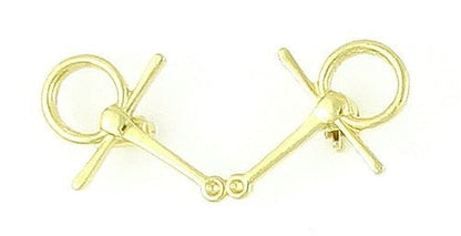 Finishing Touch Bent Snaffle Stock Pin 1 1/2in