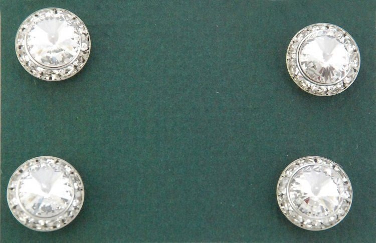 Finishing Touch Magnetic Tack Pin - Crystal Silver