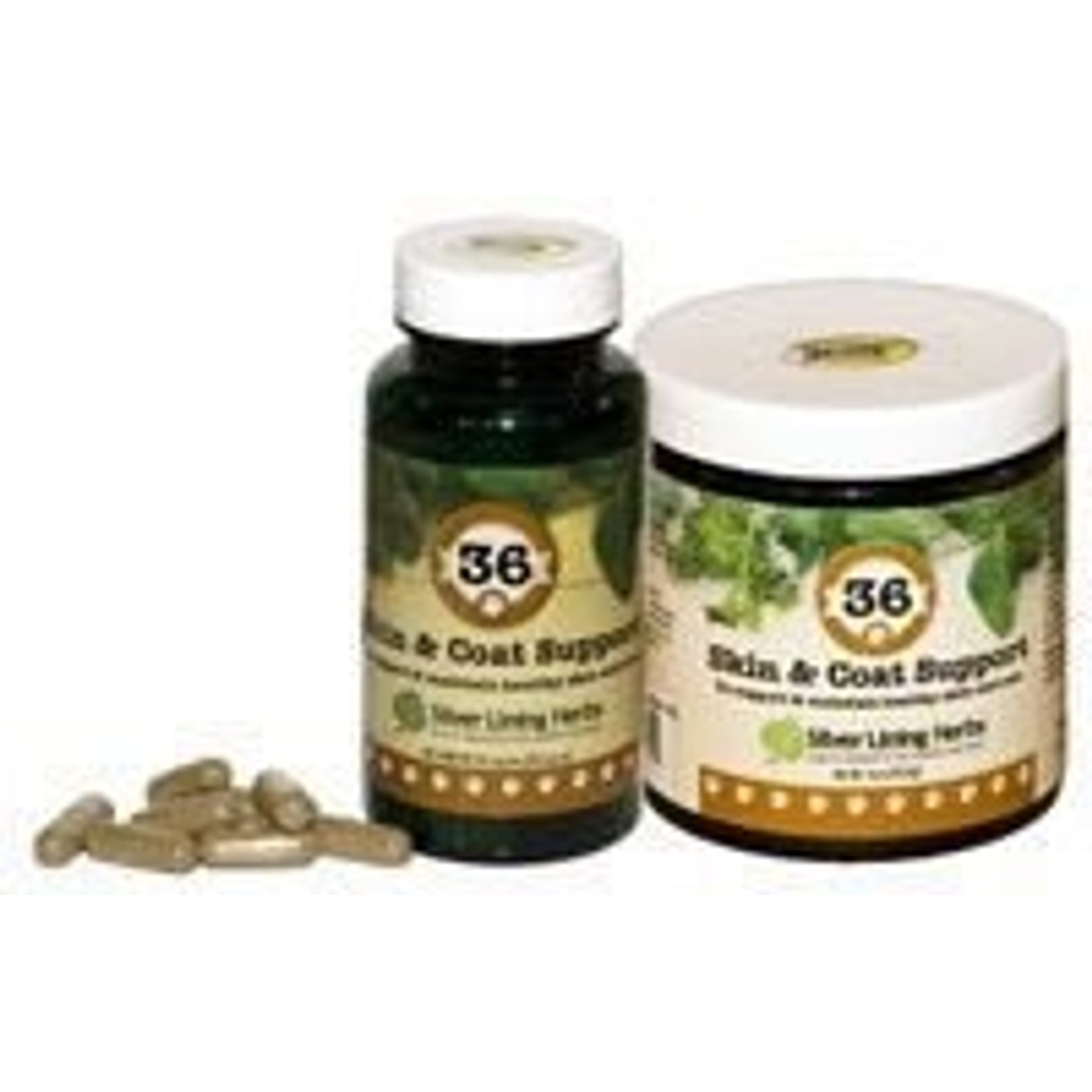 Silver Lining Skin/Coat Support Caps 90 Count
