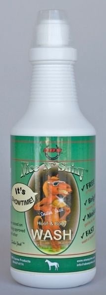 Sbs Equine Nice N Shiny Hoof And Body Wash 32 Oz
