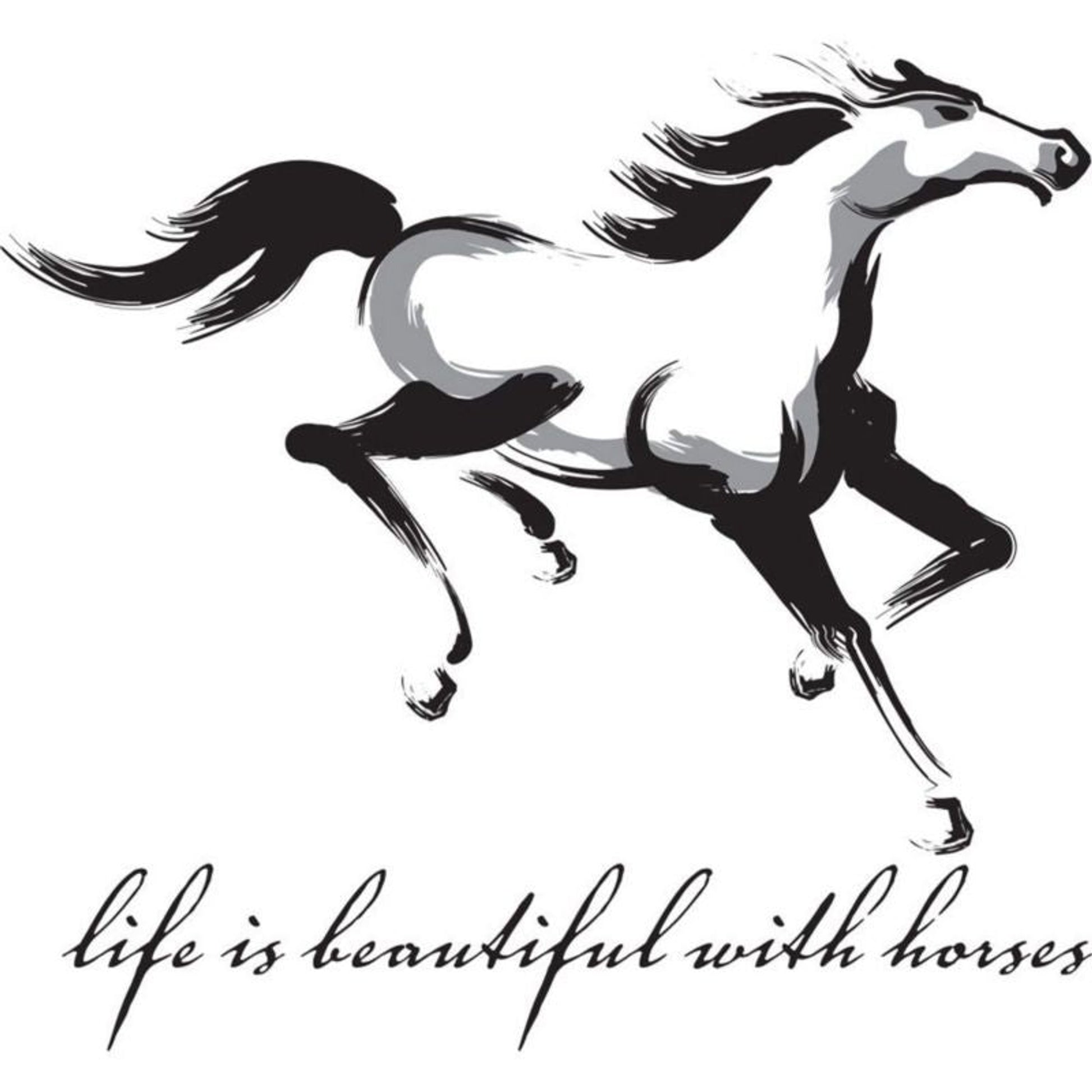Sound Equine Ladies T-Shirt Life Is Beautiful