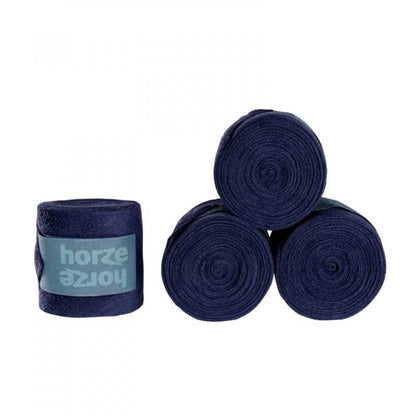 HorZe Embrace Fleece Bandages Black
