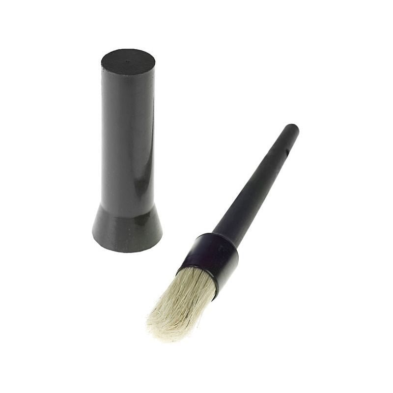 HorZe Hoof Oil Brush with Cap Black