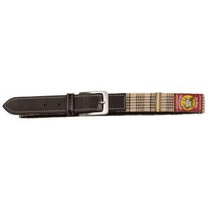 Equine Couture Baker Classic Plaid Belt Large