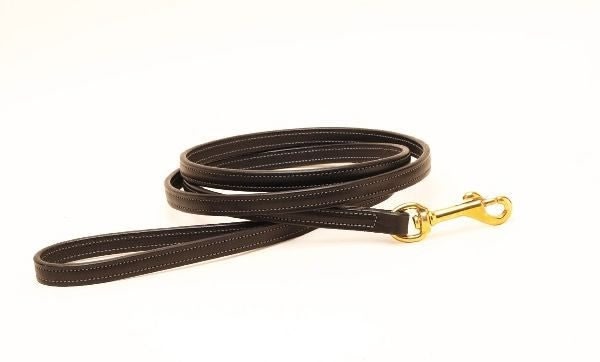Tory Heavy English Bridle Leash 5 Ft 5Ft Blk