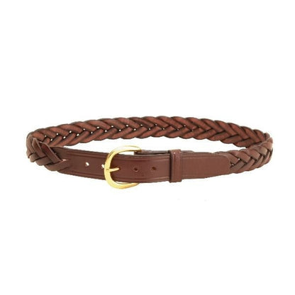 Tory Leather 1 1/4In Braided Leather Belt 28 Hav