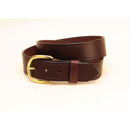 Tory 1 1/2In Plain Belt With Brass Buckle 32 Havana