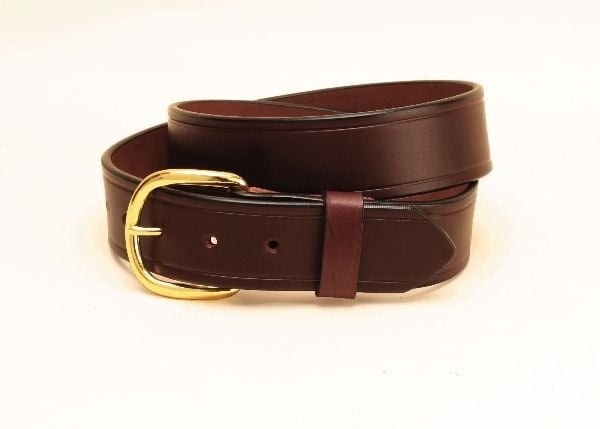 Tory 1 1/2In Plain Belt With Brass Buckle 32 Havana