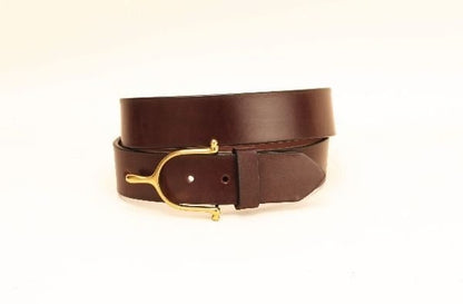 Tory Lthr 1 1/2In Belt Spur Buckle 28 Blkbrass