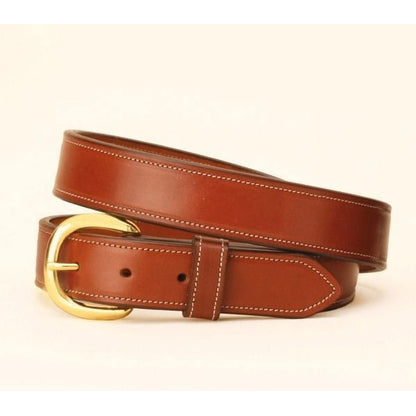 Tory 1-1/4In Double And Stitched Belt 28 Blk/Gry