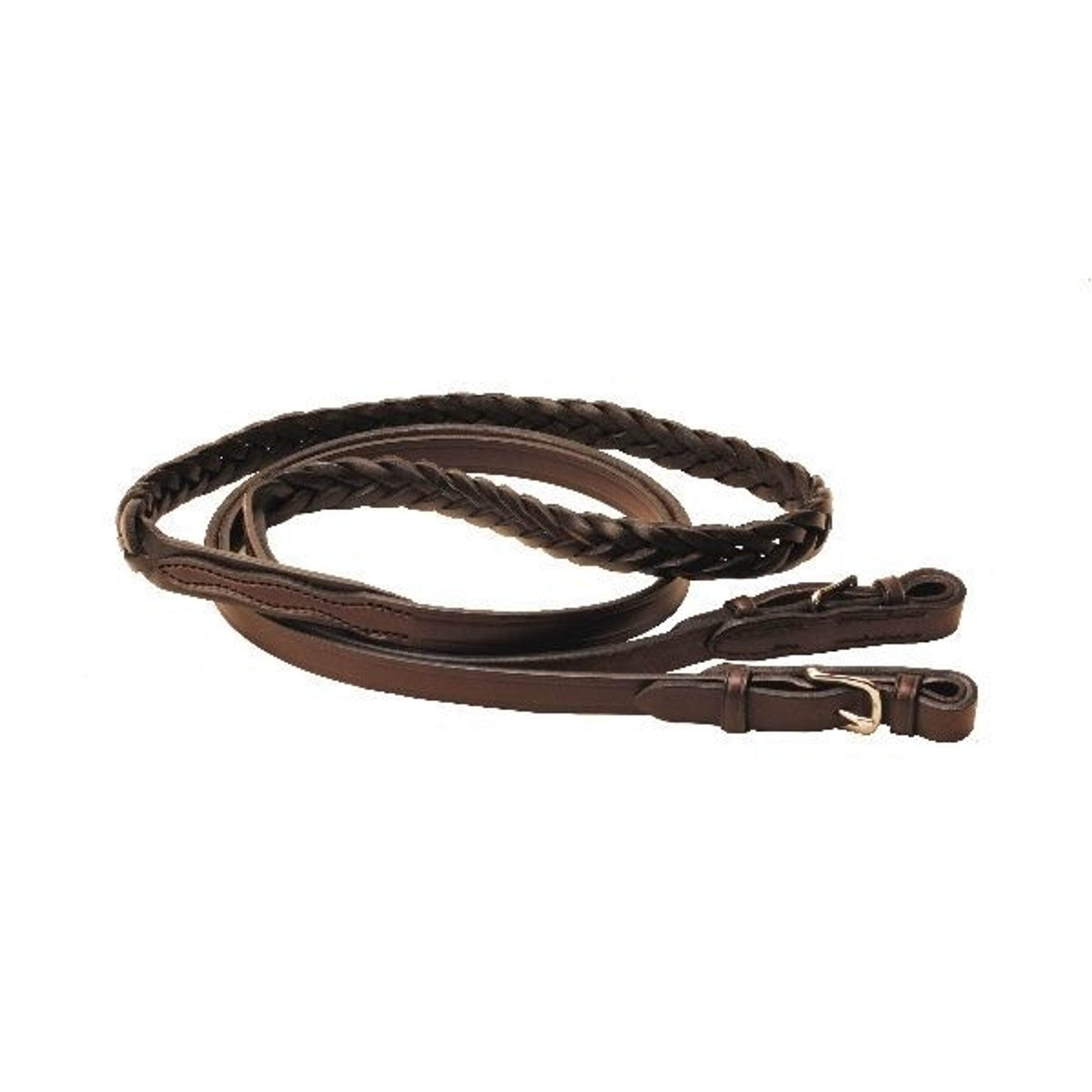 Tory Braided Roping Reins Nickel Ends 5/8X8 Dko