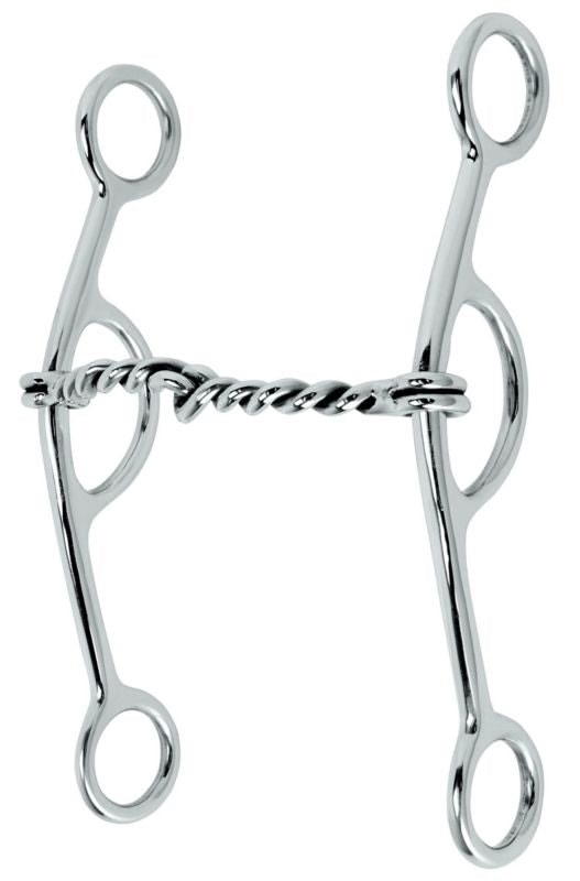 Weaver Leather Gag Bit With Twisted Wire 5 Brn