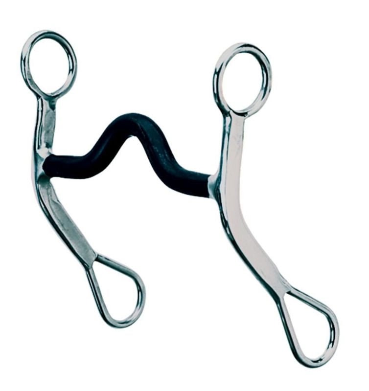 Weaver Leather Sweet Iron Medium Port Mouth Bit 5