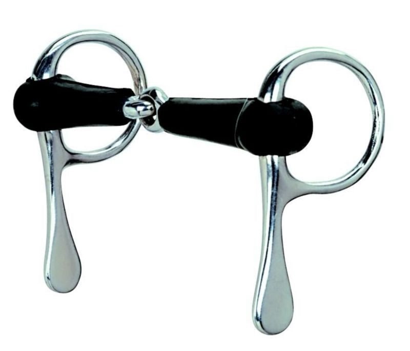 Weaver Leather Rubber Snaffle Mouth Driving Bit 5