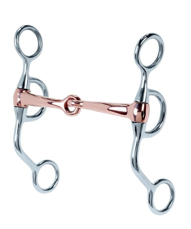 Weaver Leather Prof Argentine Snaffle Shank Bit 5