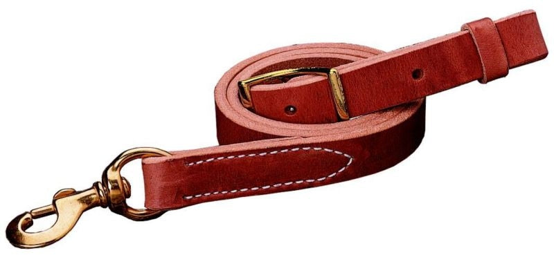 WeaverLeather Harness Leather TieDown Strap 1x40 B